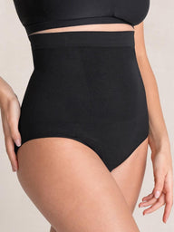 Calcinha modeladora de cintura alta - Empina Bumbum - Moda em Forma