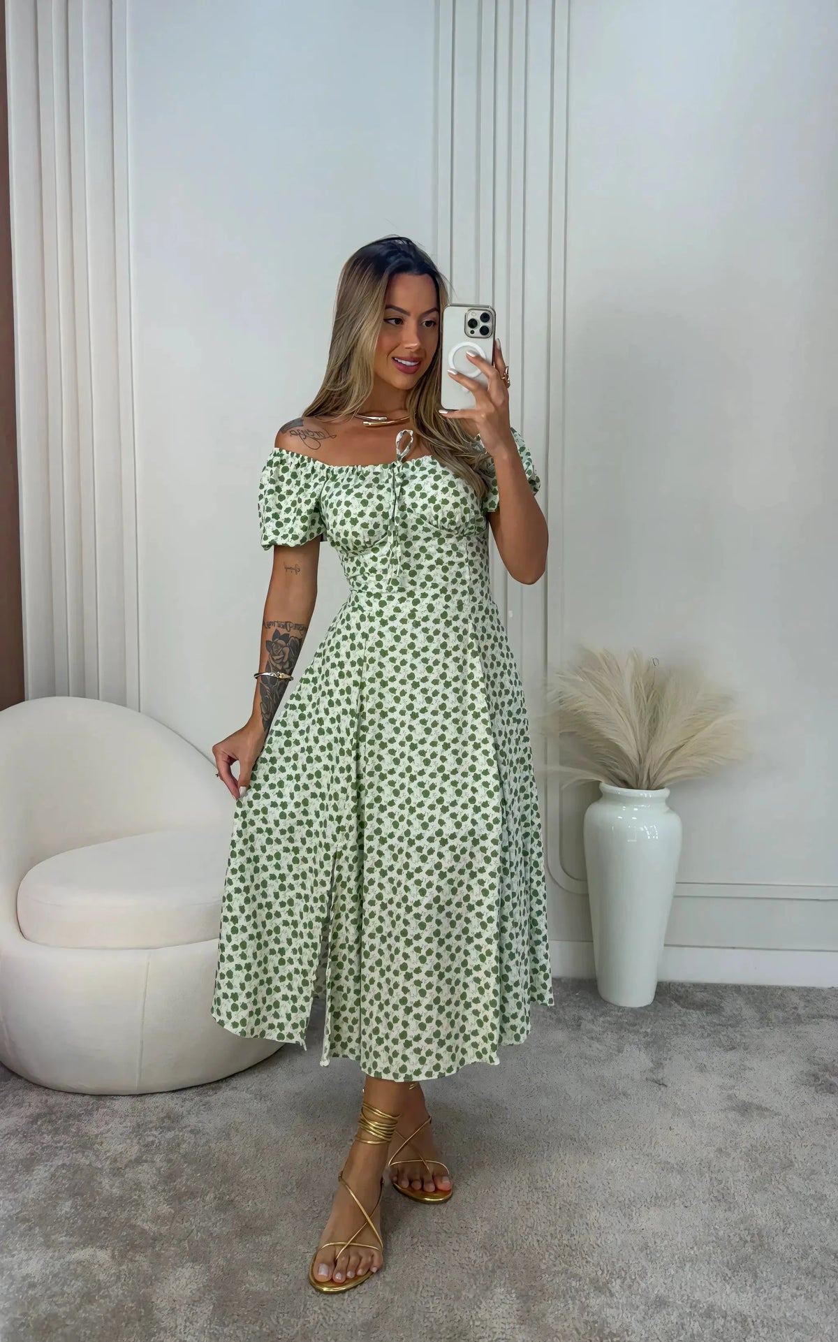 Vestido Jasmine Vestido Jasmine MRL-041 Miralleve PP Verde