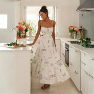 Vestido Midi Sia Vestido Midi MRL-151 Miralleve Branco P