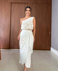 Conjunto Sofia - Moderno e Elegante Conjunto Sofia MRL-143 Miralleve Off White PP 